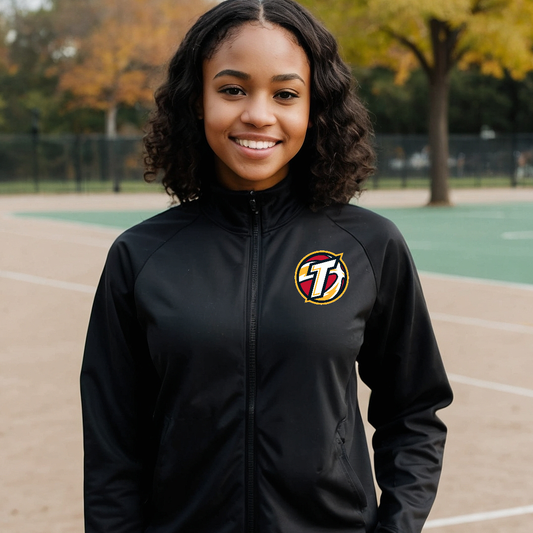 Custom Performance Full Zip Warmup Track Jacket- YS-XXXL- 100% Poly Wicking