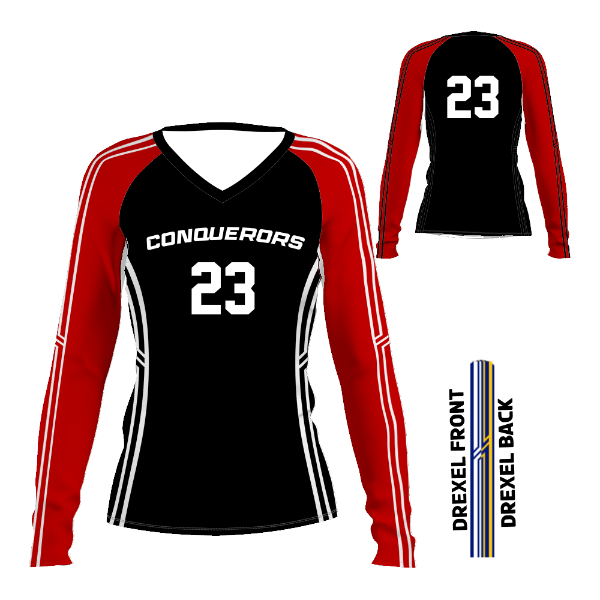 Drexel Custom Volleyball Jersey