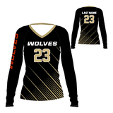 Rays Custom Volleyball Jersey
