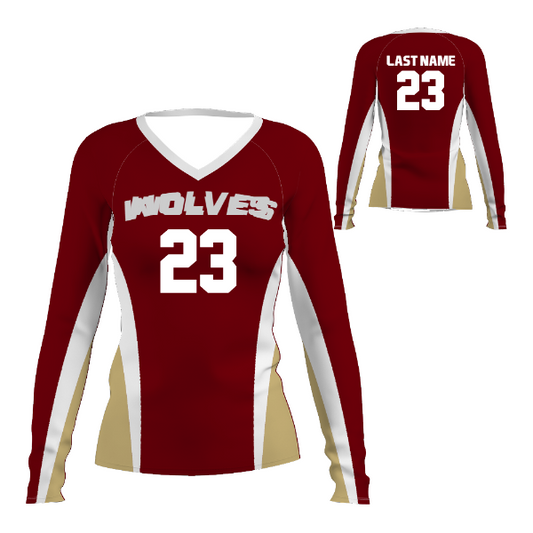 Rays Custom Volleyball Jersey