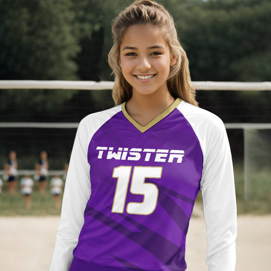 Twister Custom Volleyball Jersey
