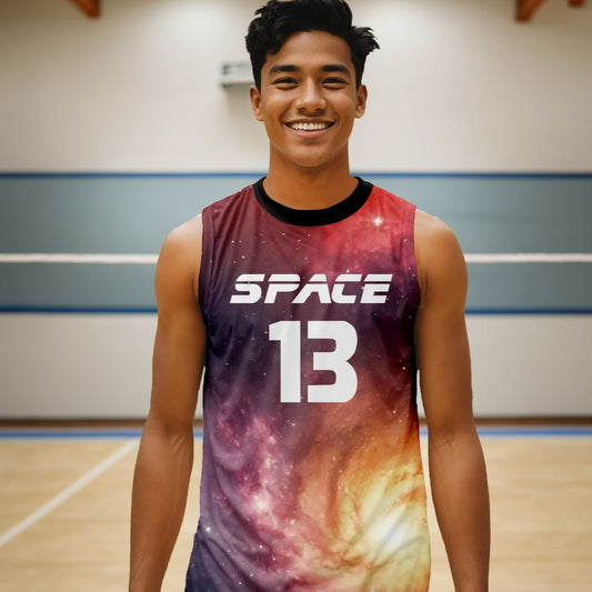 Space Semi-Custom Boys Volleyball Jersey