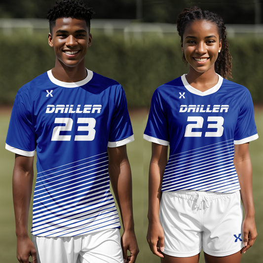 Driller Soccer Jersey & Shorts Set