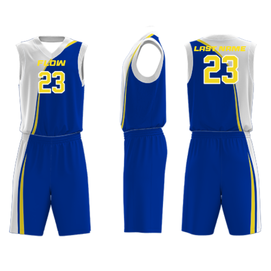 Flow Boys Custom Basketball Jersey A sleek and comfortable boys basketball jersey for competitive play