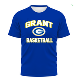 Grant Basketball Blue T-shirt