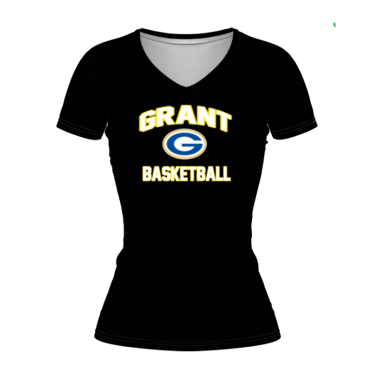 Grant Basketball Black Women's T-shirt
