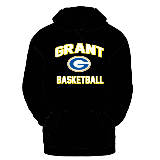 Grant Basketball Black Tech Hoodie
