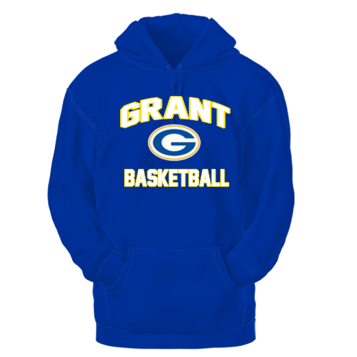 Grant Basketball Blue Tech Hoodie