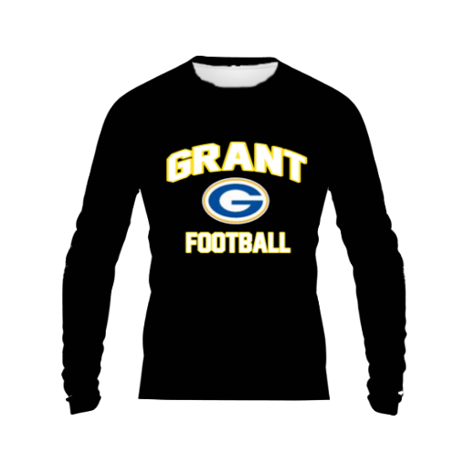 Grant Football Black Long Sleeve