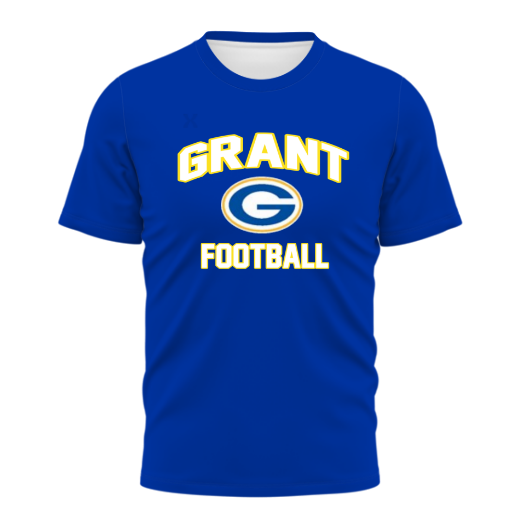 Grant Football Blue T-shirt
