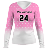 Polka Dot Custom Volleyball Jersey