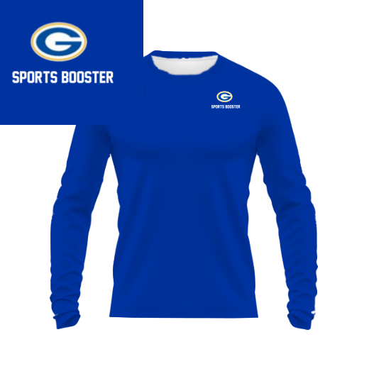 Booster Grant Blue Long Sleeve