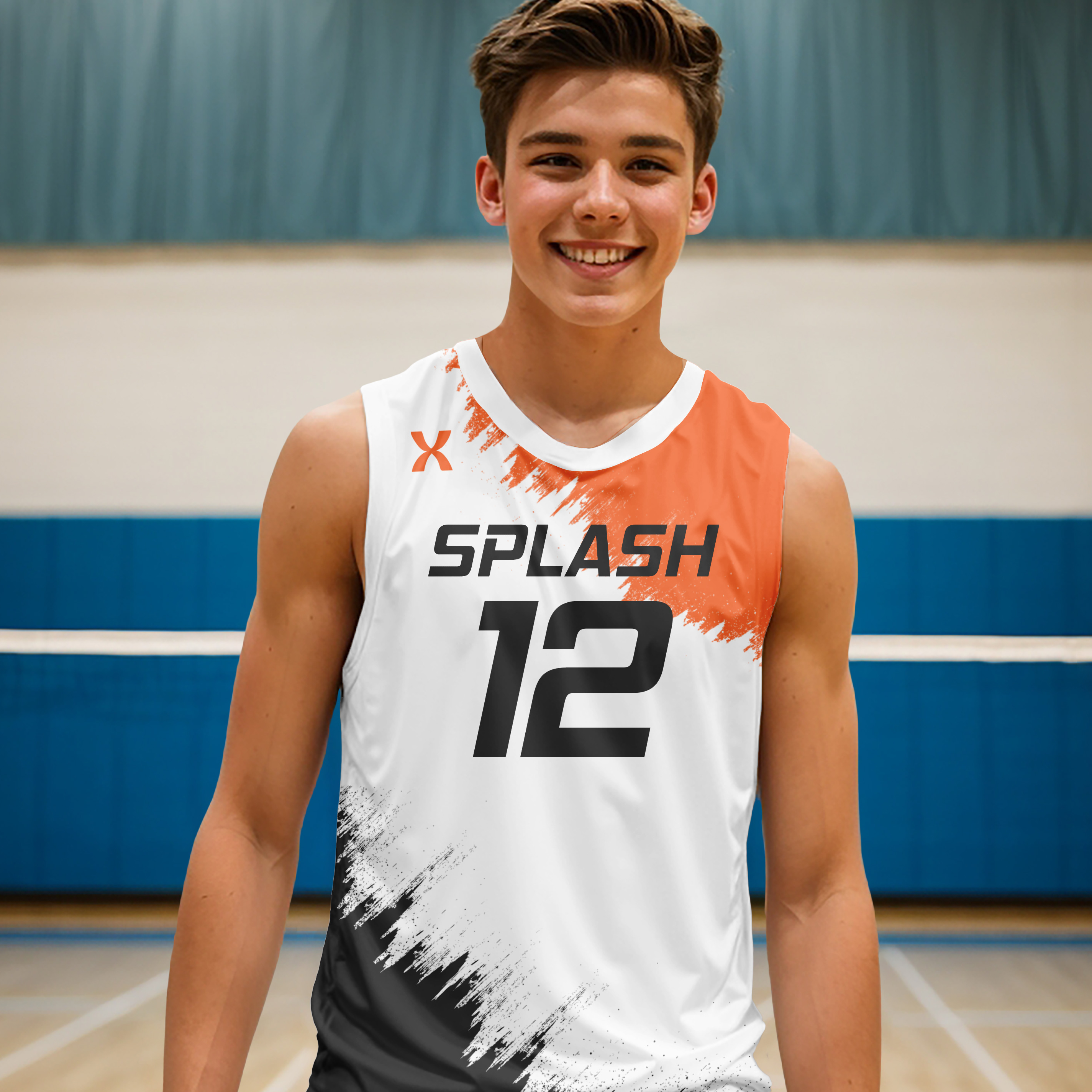 Splash Boys Custom Volleyball Jersey