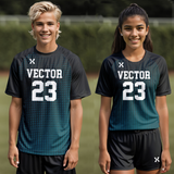 Vector Soccer Jersey & Shorts Set