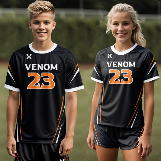 Venom Soccer Jersey & Shorts Set