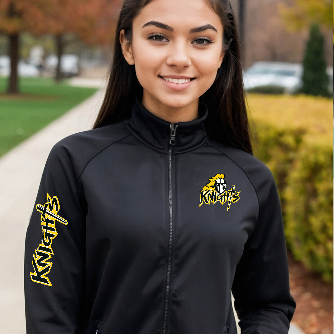 Custom Performance Full Zip Warmup Track Jacket- YS-XXXL- 100% Poly Wicking