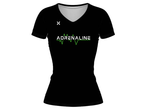 Adrenaline Black Women's T-shirt