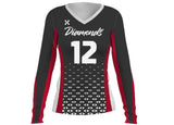 Diamonds Volleyball Jersey Sublimated Volleyball Jersey Custom Jersey