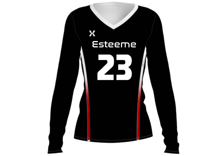 Esteem Volleyball Jersey Sublimated Volleyball Jersey Custom Jersey